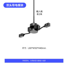 Magnetic luminescent tube [double-ended conductive]