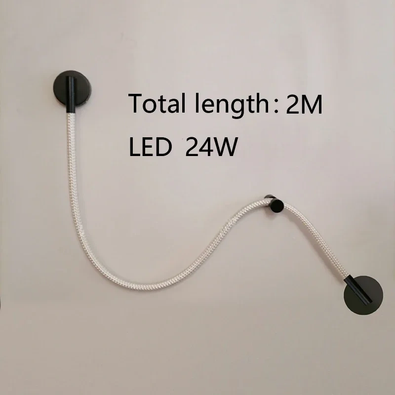Modern LED Line Light Designer DIY Chandelier for Loft Villa Duplex Living Room Exhibition Hall Creative Art Home Lighting