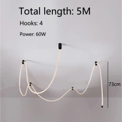 Total length 5M