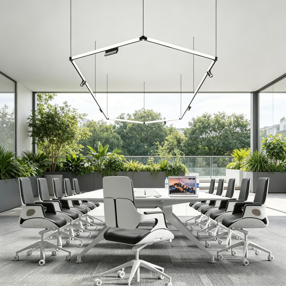 Led Office Light Strip Lamp Modern Commercial Magnetic Lamp Simple Creative Combination Strip Design Light Luxury Lighting Fixtures