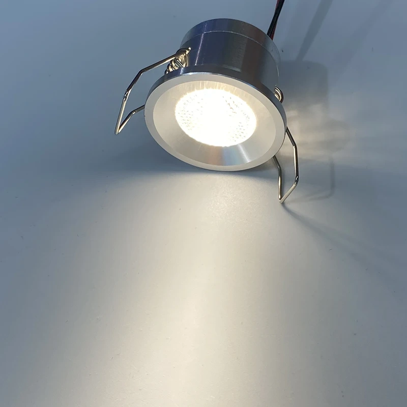Dimmable 1W Mini Led Downlight 12V Set With Transformer AC 220V Spotlight Trap Flash Light 27Mm Bedroom Spotlight Plafond Bulb