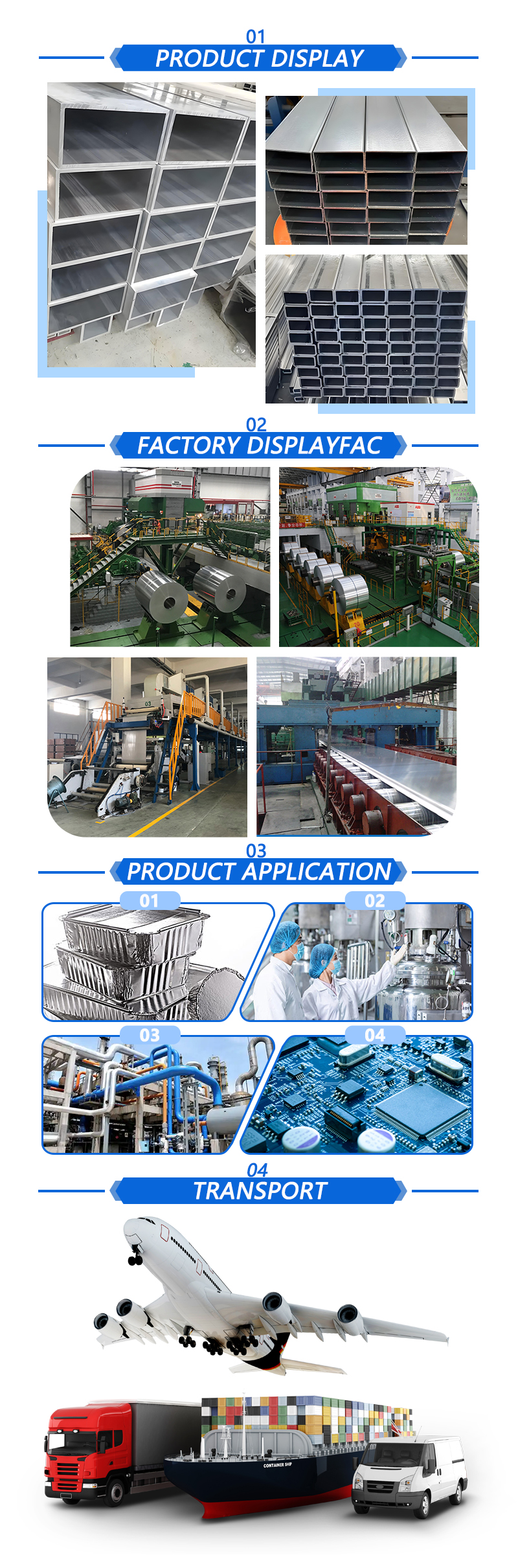 Pure Aluminum Rectangle Tube