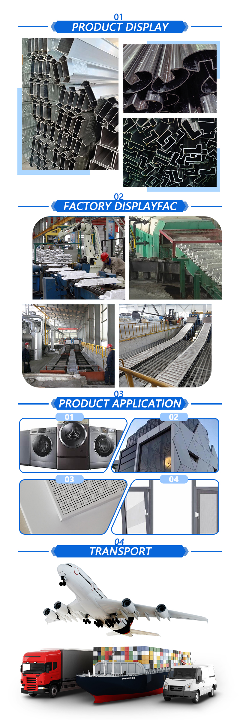 Anti-rust Aluminum Alloy Shaped Tube