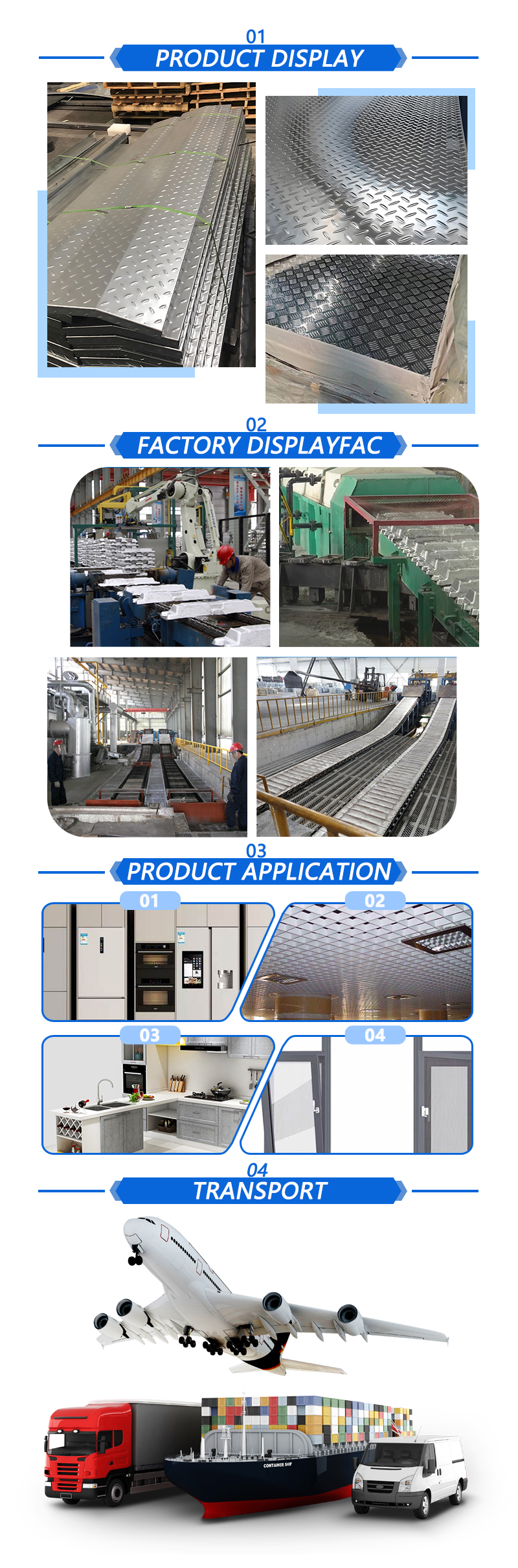 Anti-rust Embossed Aluminium Alloy Sheet