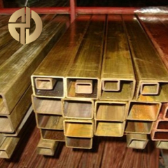 Brass Rectangle Tube