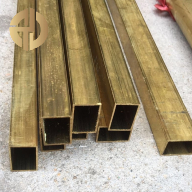 Brass Rectangle Tube