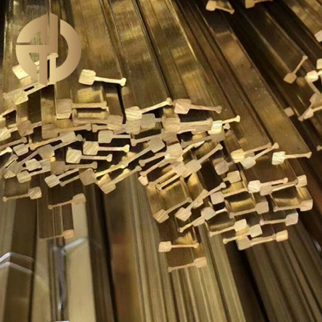 工 Shaped Brass Profiles