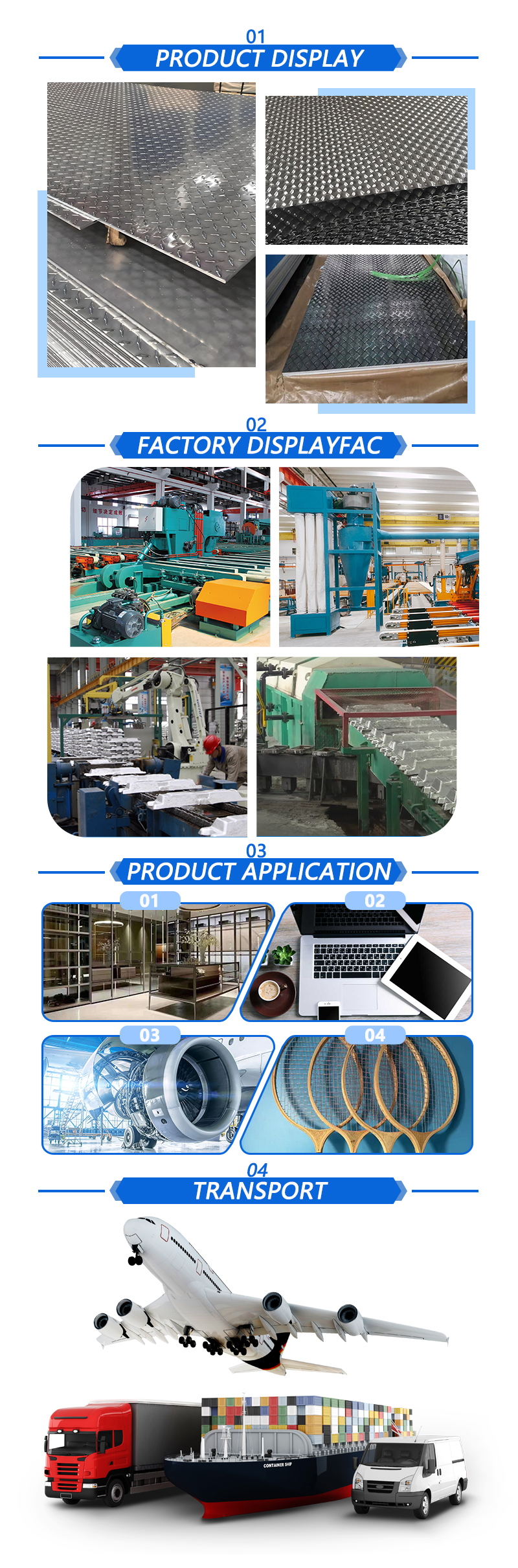 Hard Embossed Aluminum Alloy Sheet