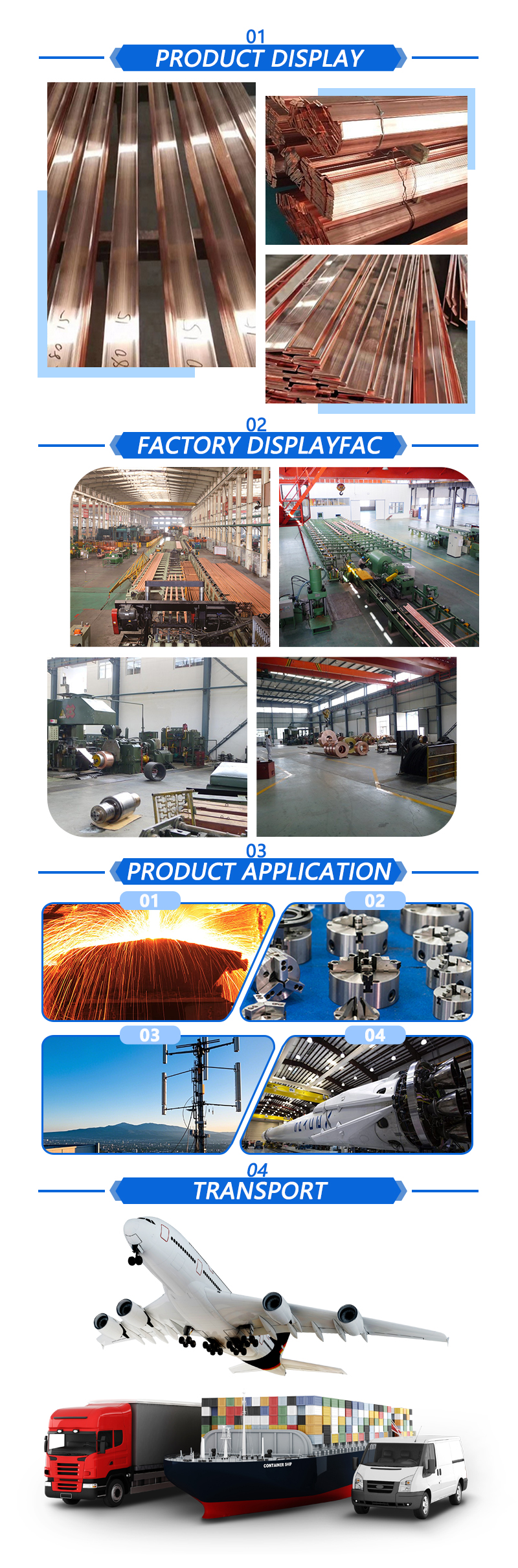 Copper Flat Bar
