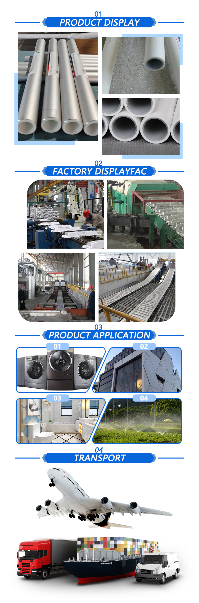Anti-rust Aluminum Alloy Plastic Tube