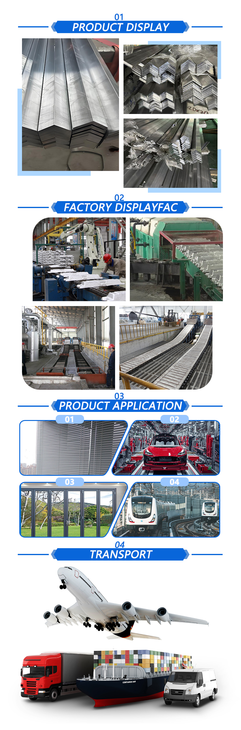 Equilateral Triangle Shaped Aluminum Profiles
