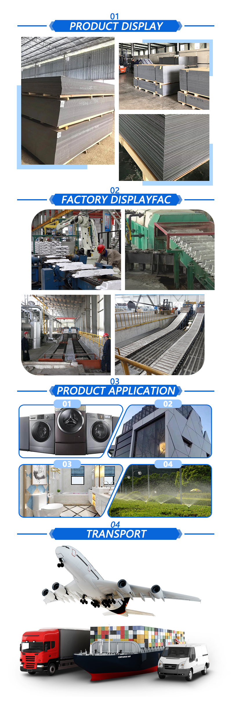 Anti-rust Aluminum Alloy Plastic Sheet