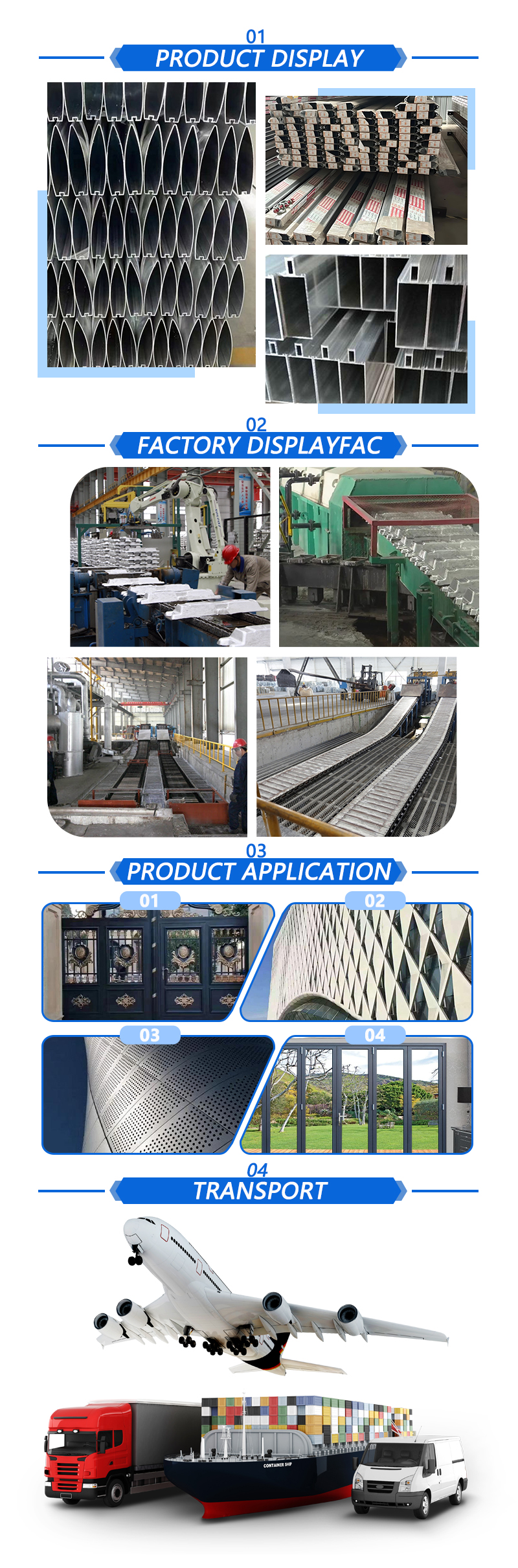Aluminum Profiles for Curtain Wall
