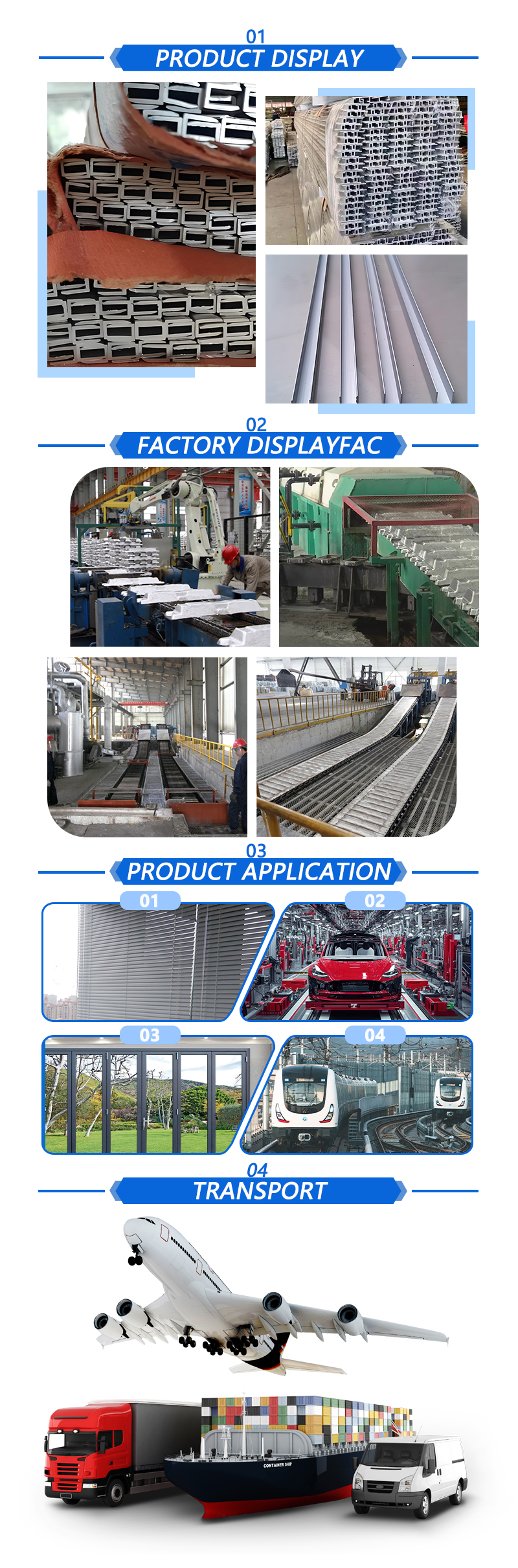 Slot Shaped Aluminum