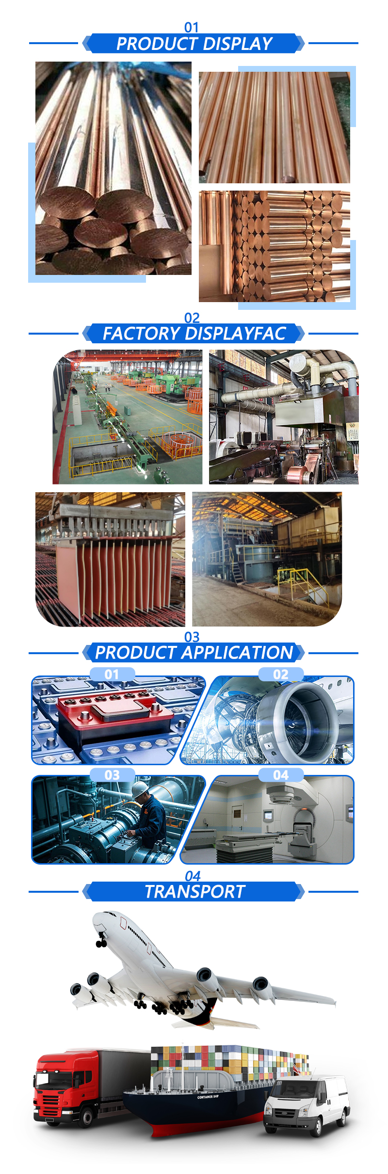 Nickel-stannum Copper Rod