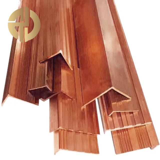 Triangle Shaped Copper Profiles