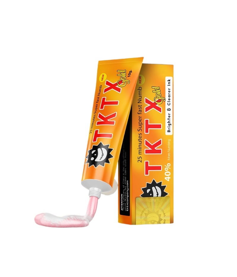 TKTX Gold 40% Tattoo Numbing Cream