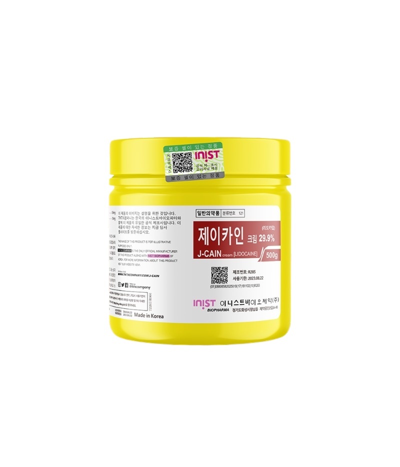 J-Cain Numbing Cream 29.9% Lidocaine