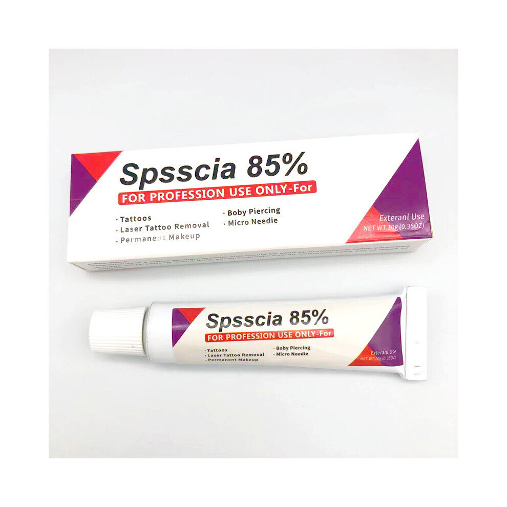 New Arrival High-Quality Spsscia 85% Tattoo Cream