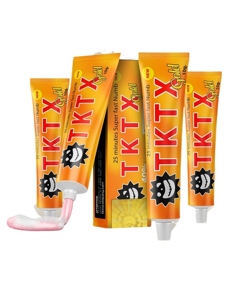 TKTX Gold 40% Tattoo Numbing Cream