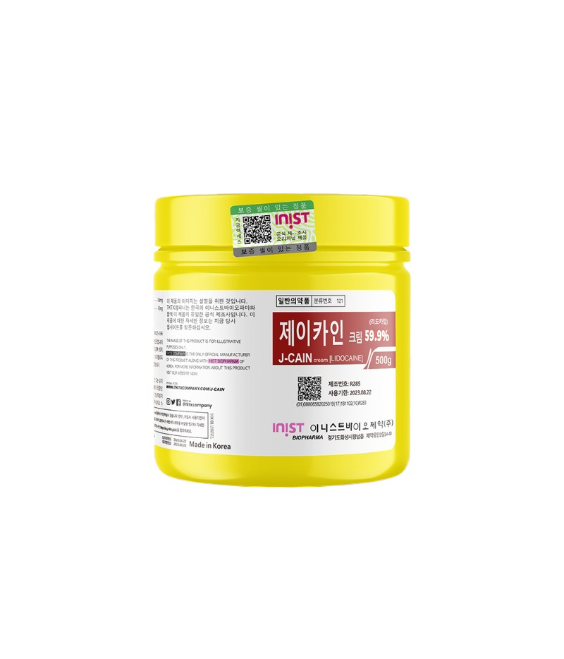 J-Cain Numbing Cream 59.9% Lidocaine