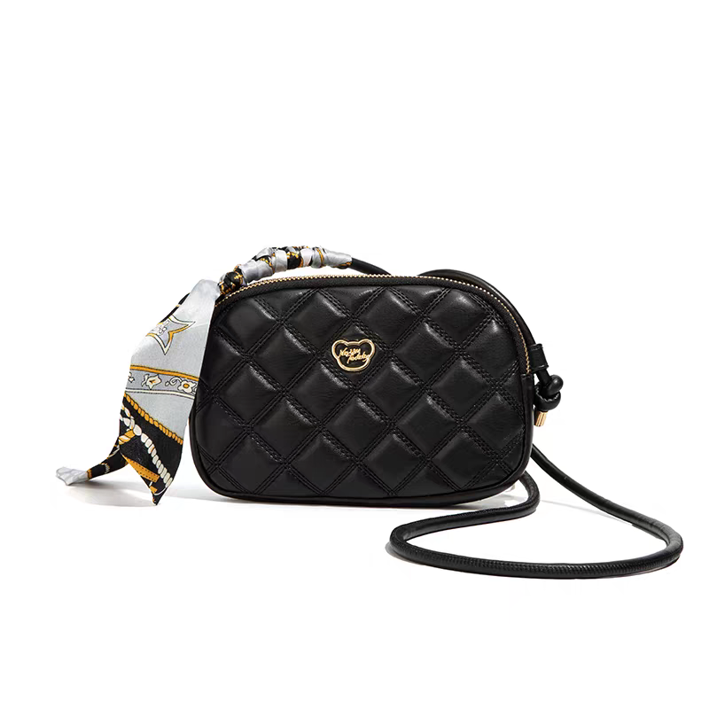 NOISY TEDDY 2025 New Fashion Trendy Diamond-shaped Women's Handbag High-quality Texture Crossbody Bag Versatile