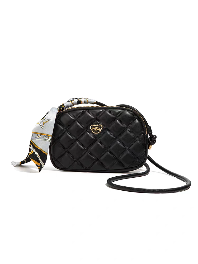 NOISY TEDDY 2025 New Fashion Trendy Diamond-shaped Women's Handbag High-quality Texture Crossbody Bag Versatile