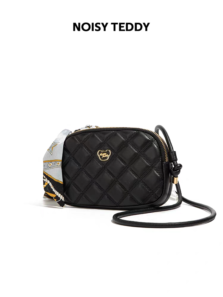NOISY TEDDY 2025 New Fashion Trendy Diamond-shaped Women's Handbag High-quality Texture Crossbody Bag Versatile