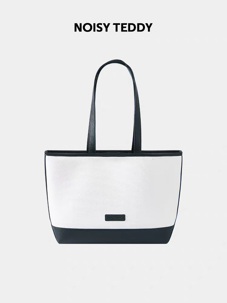 Noisy Teddy 24-year-old new model universal trendy fashionable large capacity women's tote bag shoulder bag with letter print