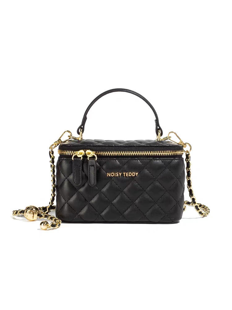 NOISY TEDDY 25th Anniversary New Fashion Premium Diamond-shaped Women's Zippered Handbag Versatile Crossbody Style