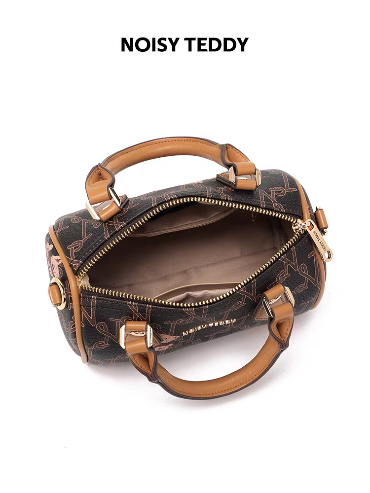 NOISY TEDDY25 new high-end women's handbag, trendy and fashionable lettered crossbody single-shoulder bag