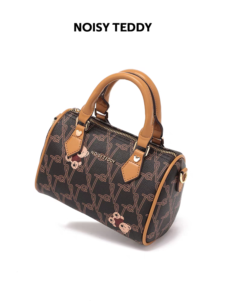 NOISY TEDDY25 new high-end women's handbag, trendy and fashionable lettered crossbody single-shoulder bag