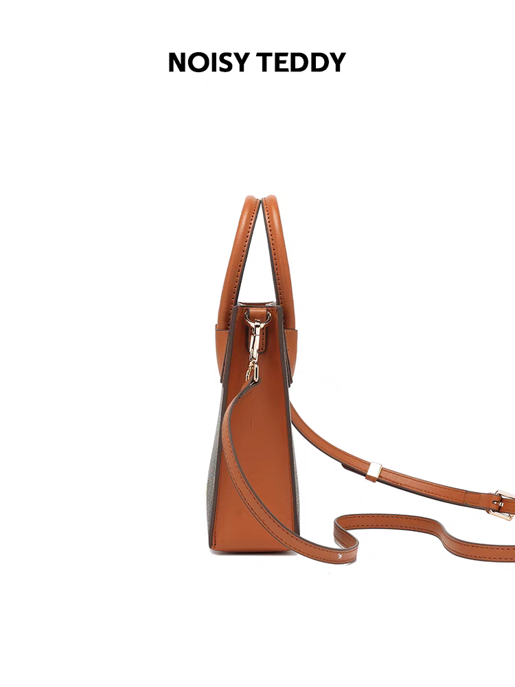 NOISY TEDDY25 New trendy and stylish women's single-shoulder crossbody handbag with cute bear design for commuting