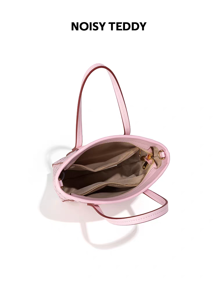NOISY TEDDY25 New fashionable and trendy printed women's handbag, versatile single-shoulder crossbody bag, all-purpose style