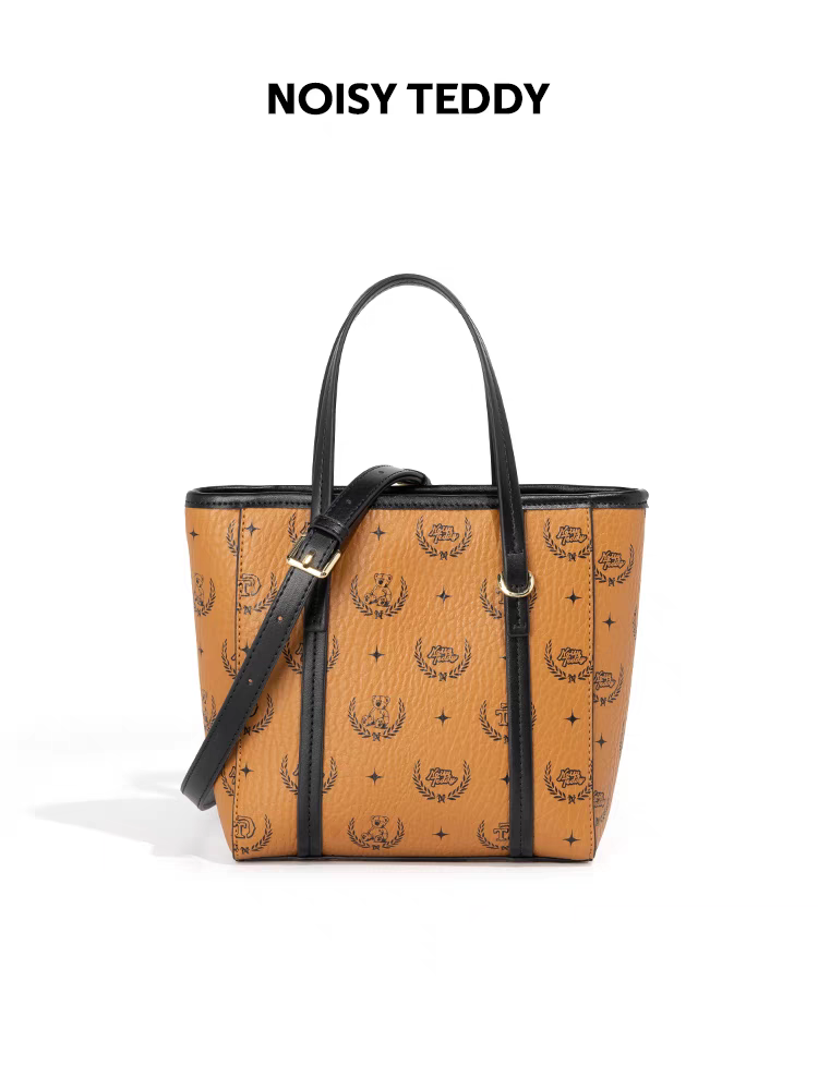 NOISY TEDDY25 New fashionable and trendy printed women's handbag, versatile single-shoulder crossbody bag, all-purpose style