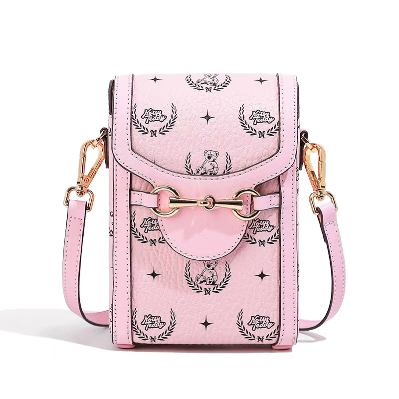 NOISY TEDDY25 New high-end, fashionable and trendy mobile coin purse, small and mini crossbody versatile bag