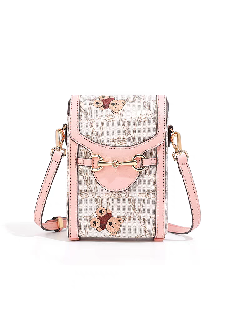 NOISY TEDDY25 New high-end, fashionable and trendy mobile coin purse, small and mini crossbody versatile bag