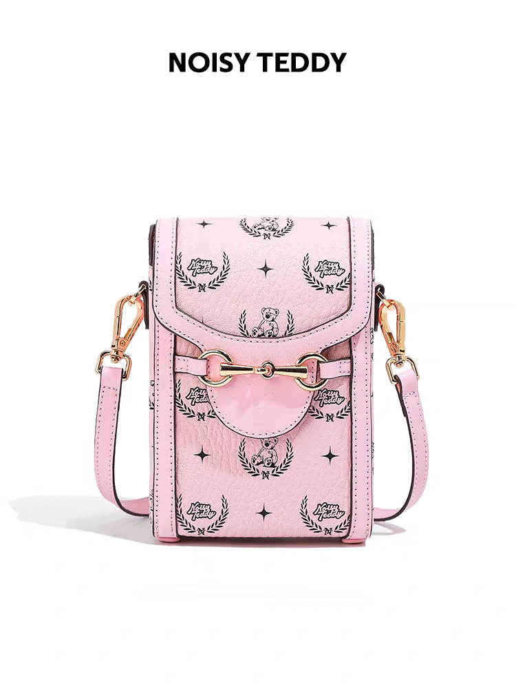 NOISY TEDDY25 New high-end, fashionable and trendy mobile coin purse, small and mini crossbody versatile bag