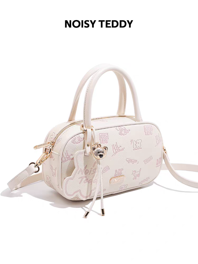 NOISY TEDDY25 New fashionable, simple, light luxury and high-end women's handbag, single-shoulder crossbody bag, versatile