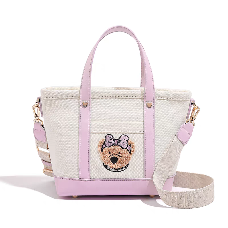 NOISY TEDDY 2023 New Fashion Trendy Simple and Cute Women's Handbag, Versatile Shoulder and Crossbody Bag