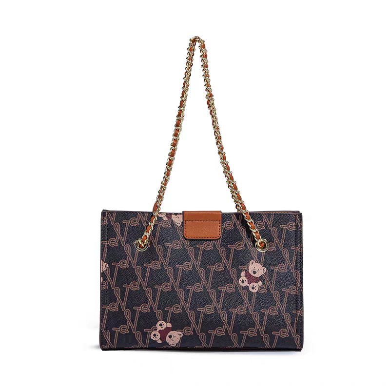 NOISY TEDDY25's new women's chain single-body crossbody bag, a high-end, trendy and fashionable underarm bag