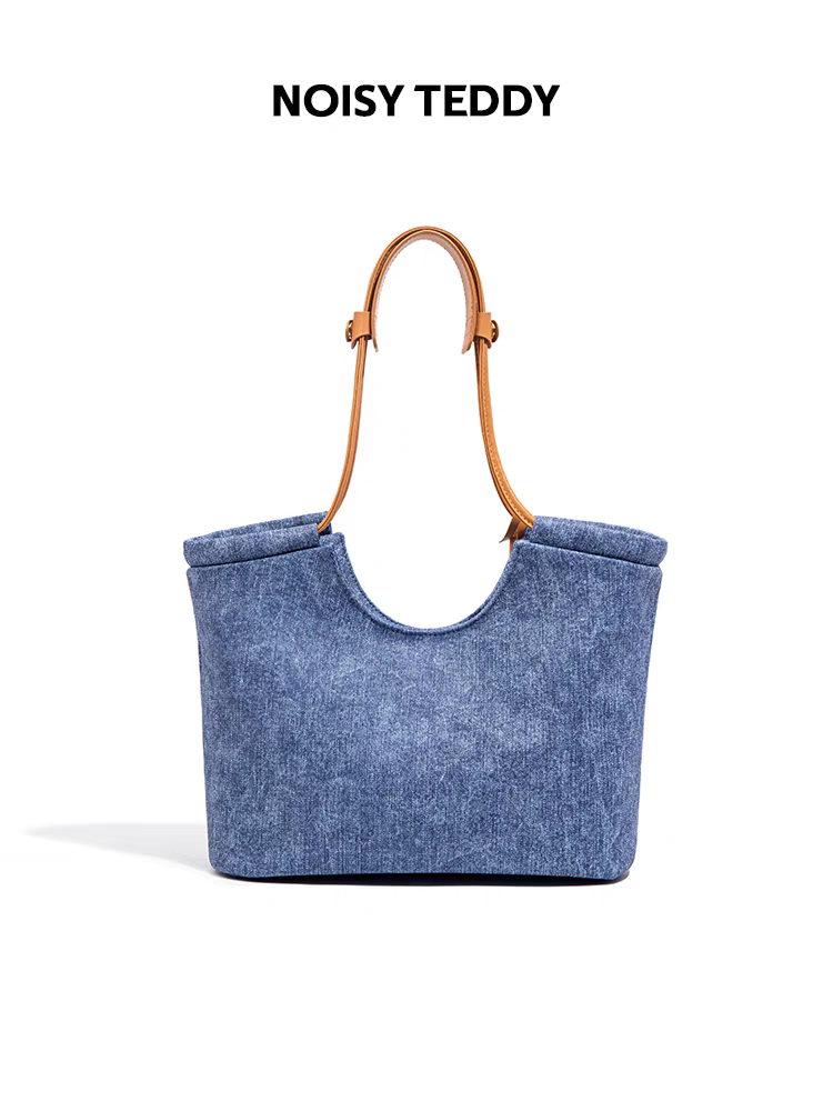 NOISY TEDDY25 Summer Edition fashionable, trendy, simple design sense, large capacity women's handbag, versatile
