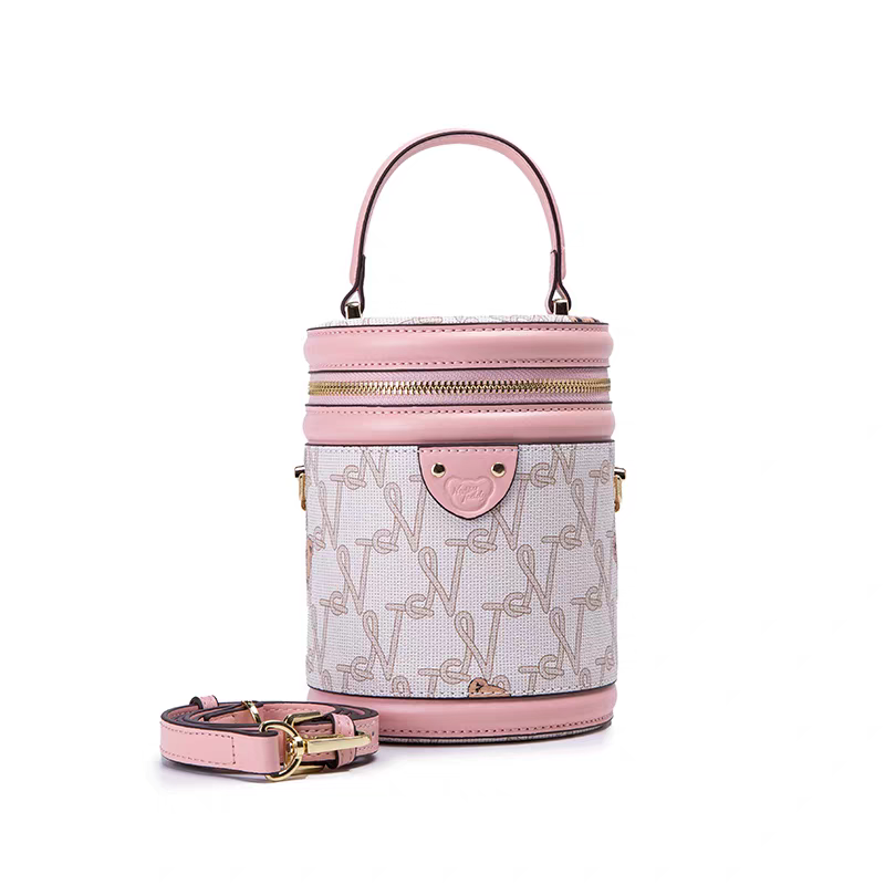 NOISY TEDDY25 New fashionable, trendy and high-end women's hand-held bucket bag, versatile for single-shoulder crossbody wear