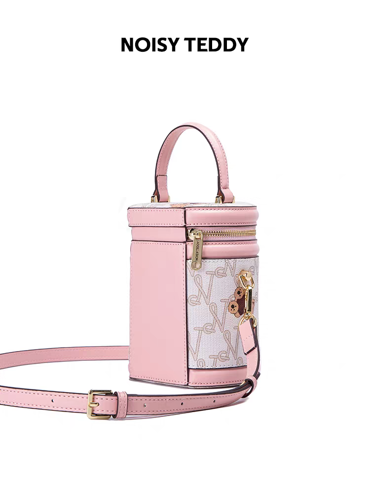 NOISY TEDDY25 New fashionable, trendy and high-end women's hand-held bucket bag, versatile for single-shoulder crossbody wear