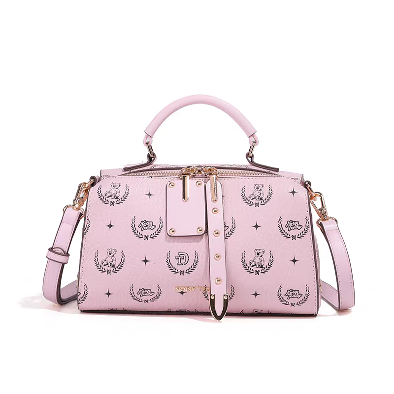 NOISY TEDDY25 New fashionable printed light luxury niche women's handbag, trendy single-shoulder crossbody bag