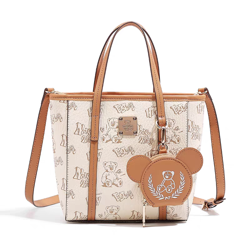 NOISY TEDDY25 New fashionable, high-end and light luxury women's handbag, single-shoulder crossbody tote bag, versatile