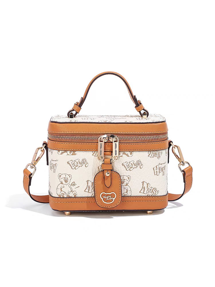 NOISY TEDDY25 New fashion trend, light luxury and high-end bucket single-shoulder crossbody handbag, versatile