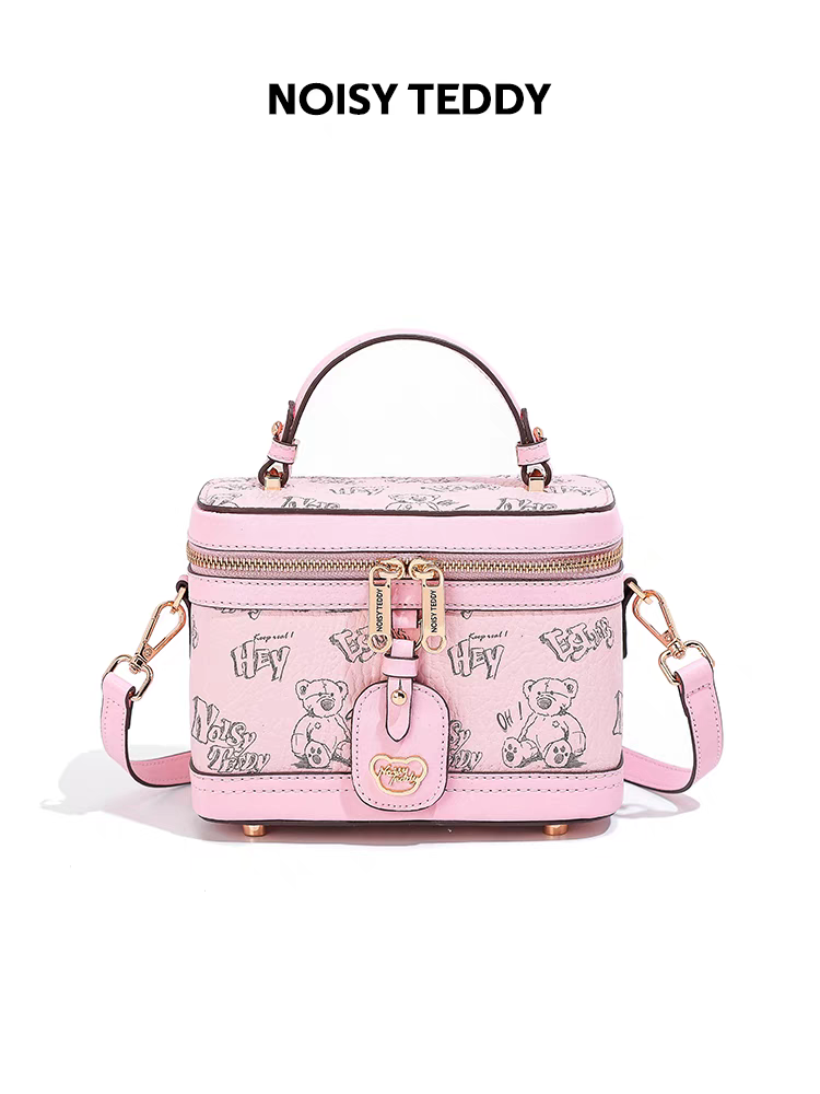 NOISY TEDDY25 New fashion trend, light luxury and high-end bucket single-shoulder crossbody handbag, versatile