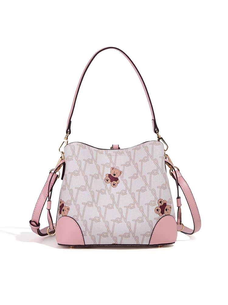 NOISY TEDDY25 New stylish and trendy lettered women's underarm bag, hand and shoulder crossbody bag, versatile