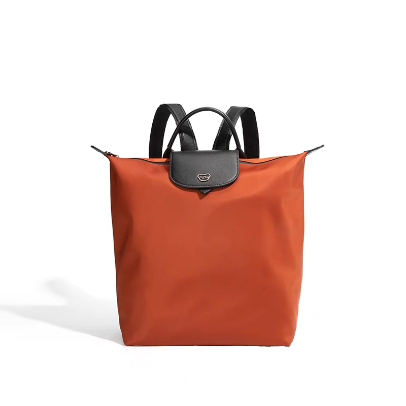 NOISY TEDDY25 new stylish and simple solid color backpack for commuting, large capacity, lightweight and versatile